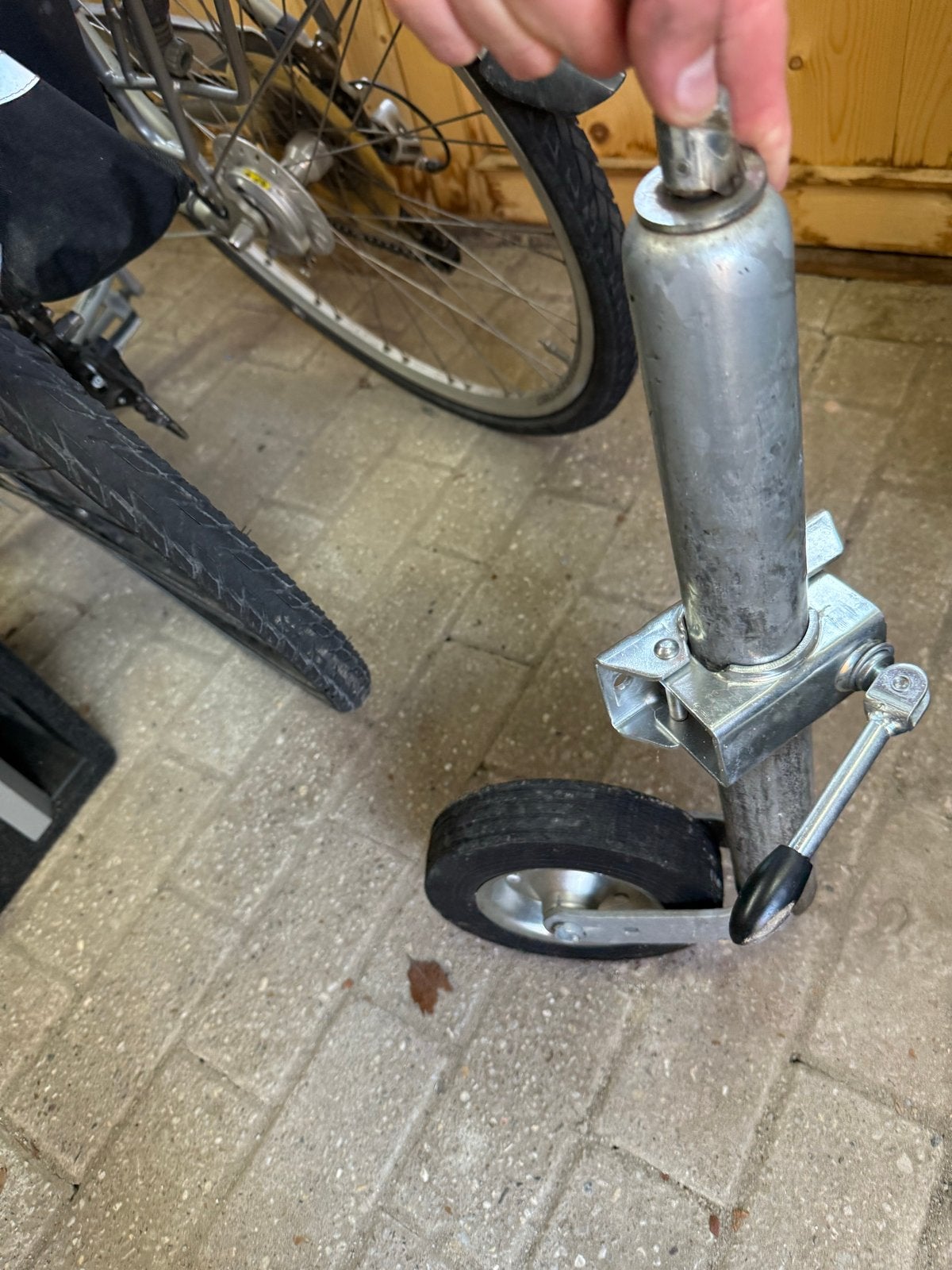 AL-KO neuswiel voor aanhanger of caravan, Ophalen of Verzenden, Gebruikt