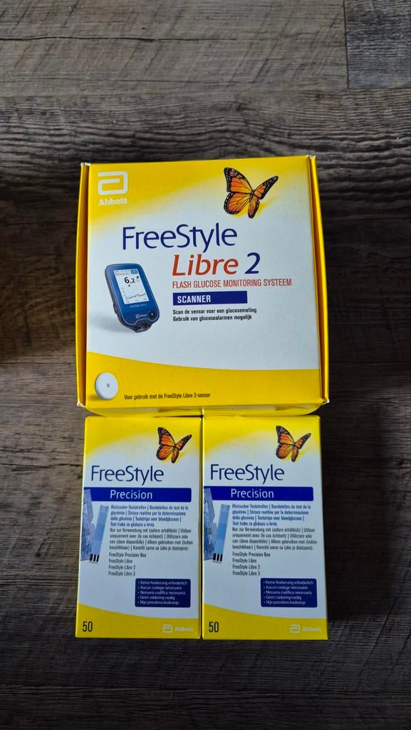 Freestyle Libre 2 Flash Glucosemeter Scanner, Diversen, Verpleegmiddelen, Verzenden, Nieuw