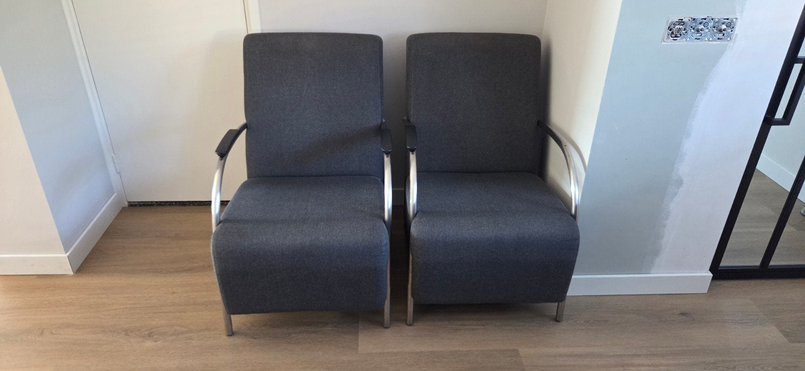 2 fauteuils, Ophalen, Minder dan 50 cm, Gebruikt, Minder dan 75 cm