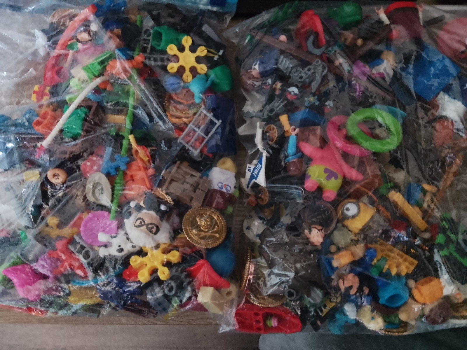 3 zakken supermarkt poppetjes, Playmobil,mac donalds,ect, Ophalen of Verzenden
