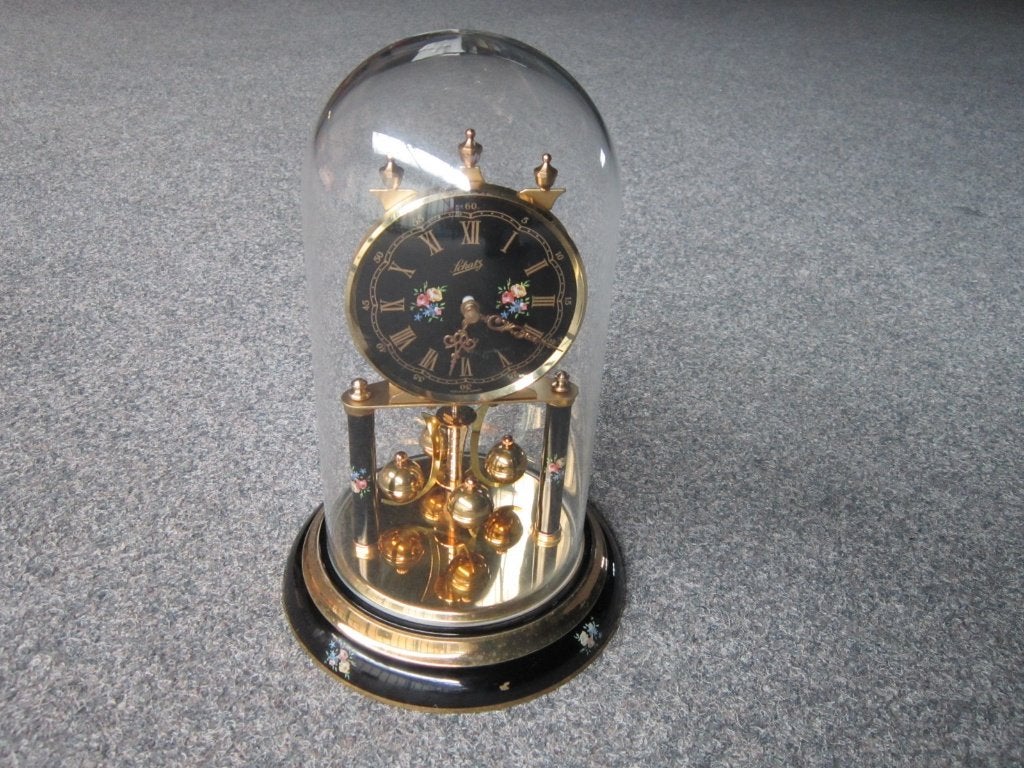 SCHATZ STOLPKLOK QUARTZ, Antiek en Kunst, Antiek | Klokken, Ophalen