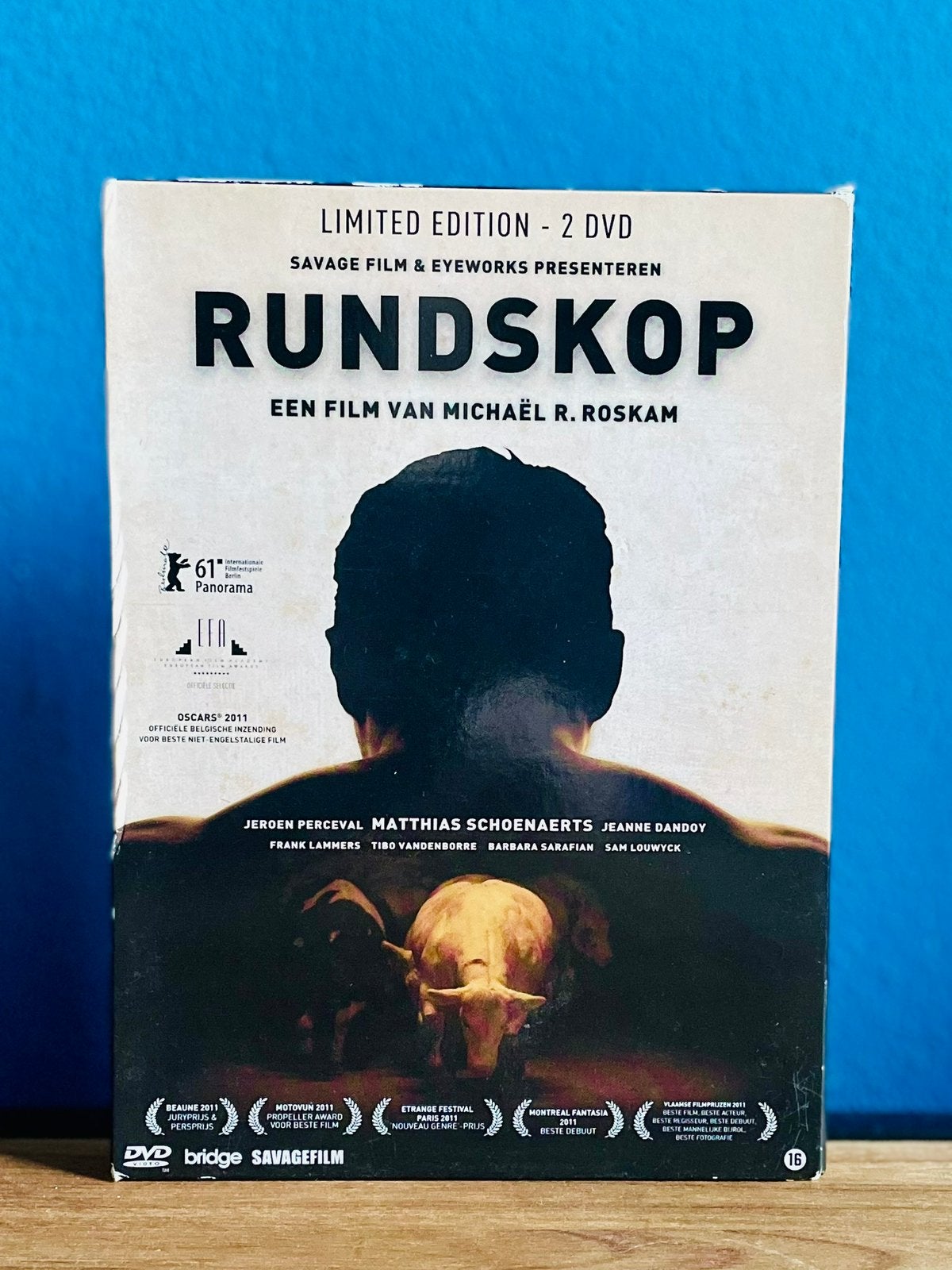 Rundskop Limited Edition – 2 DVD’s + Boekje, Alle leeftijden, Ophalen of Verzenden, Zo goed als nieuw, Overige gebieden