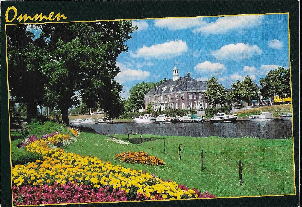Ommen Gelopen Ansichtkaart, Verzamelen, Ansichtkaarten | Nederland, Ophalen of Verzenden, 1980 tot heden, Gelopen, Overijssel