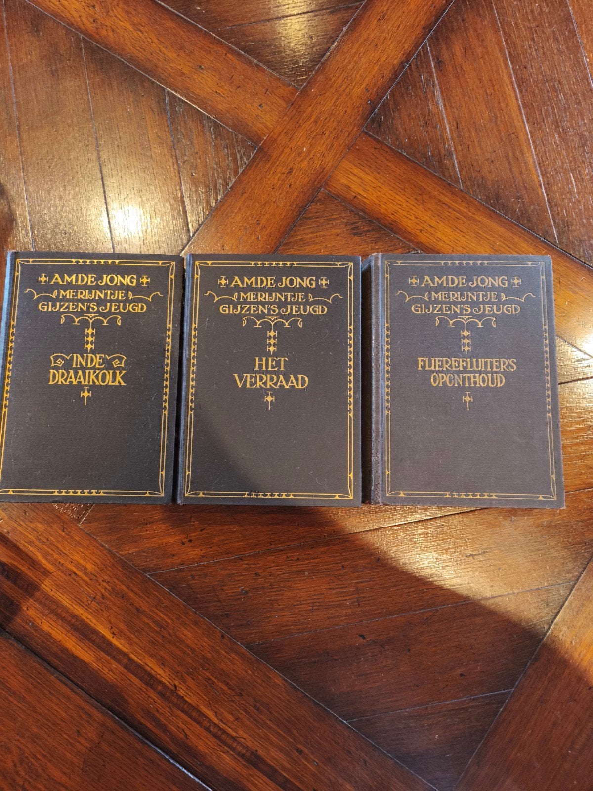 A.M. de Jong - Merijntje Gijzen's Jeugd (3 boeken), Ophalen of Verzenden