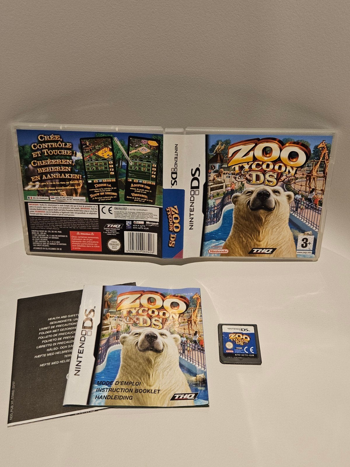 Zoo Tycoon DS Nintendo DS, 1 speler, Ophalen of Verzenden, Zo goed als nieuw, Vanaf 3 jaar