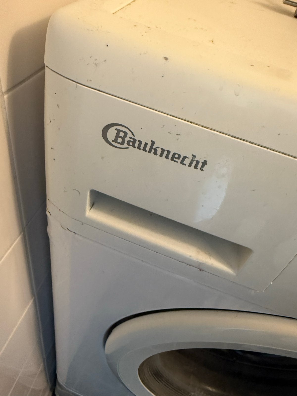 Bauknecht Wasmachine - Gebruikt, maar werkt nog perfect!, Witgoed en Apparatuur, Ophalen, Gebruikt, Voorlader, 85 tot 90 cm