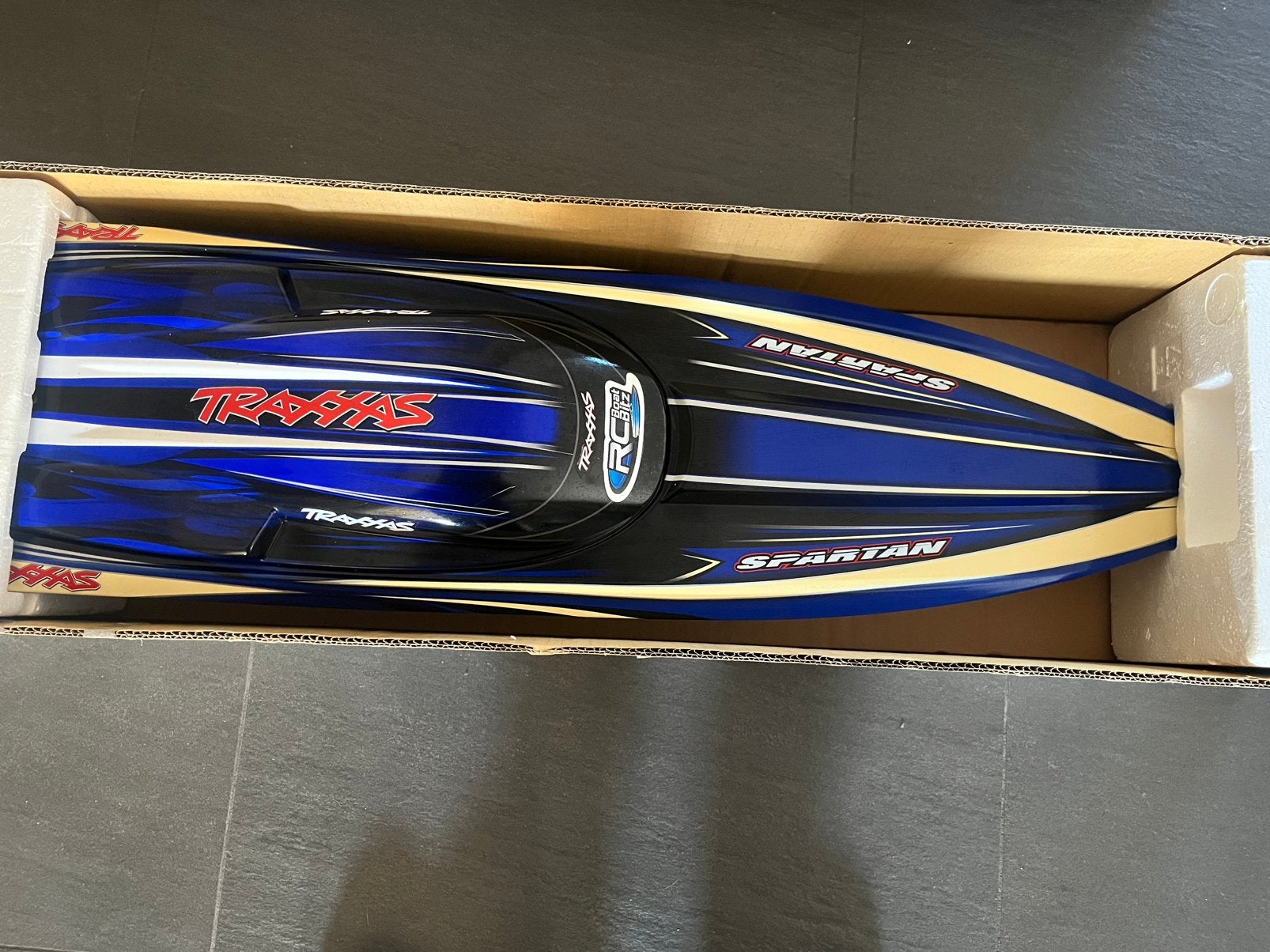 Traxxas spartan VXL 6S lipo brushless boot, Ophalen, Gebruikt