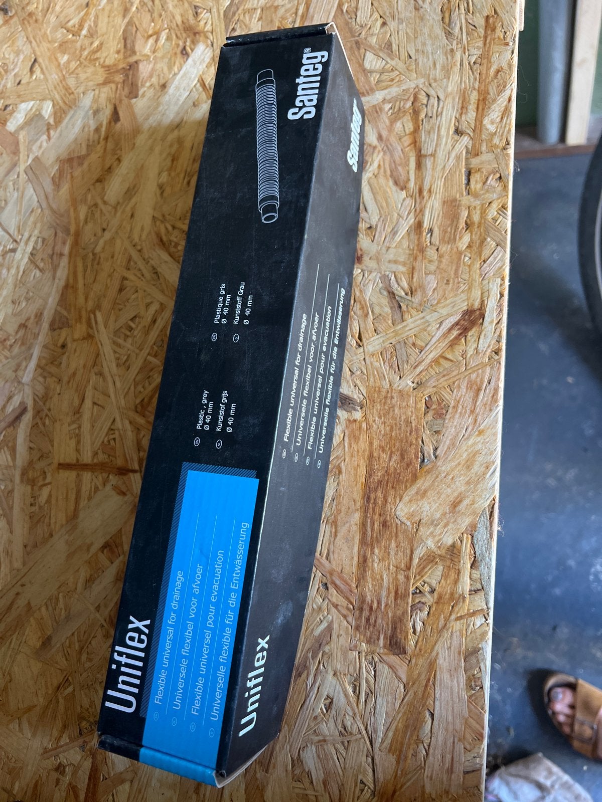 Santeg Uniflex Universele Flexibele Afvoerslang 40mm Nieuw, Ophalen of Verzenden, Nieuw, Overige typen
