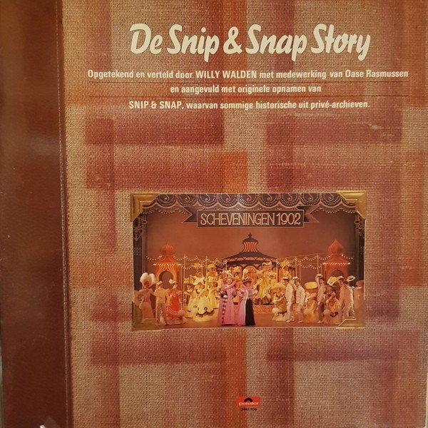 LP - Snip & Snap ‎– De Snip & Snap Story, Cd's en Dvd's, Vinyl | Nederlandstalig, LP, Gebruikt, Ophalen of Verzenden, Levenslied of Smartlap