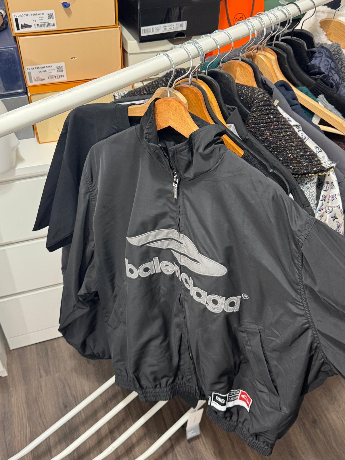 Balenciaga 3B Football track jacket, Ophalen of Verzenden, Nieuw, Zwart