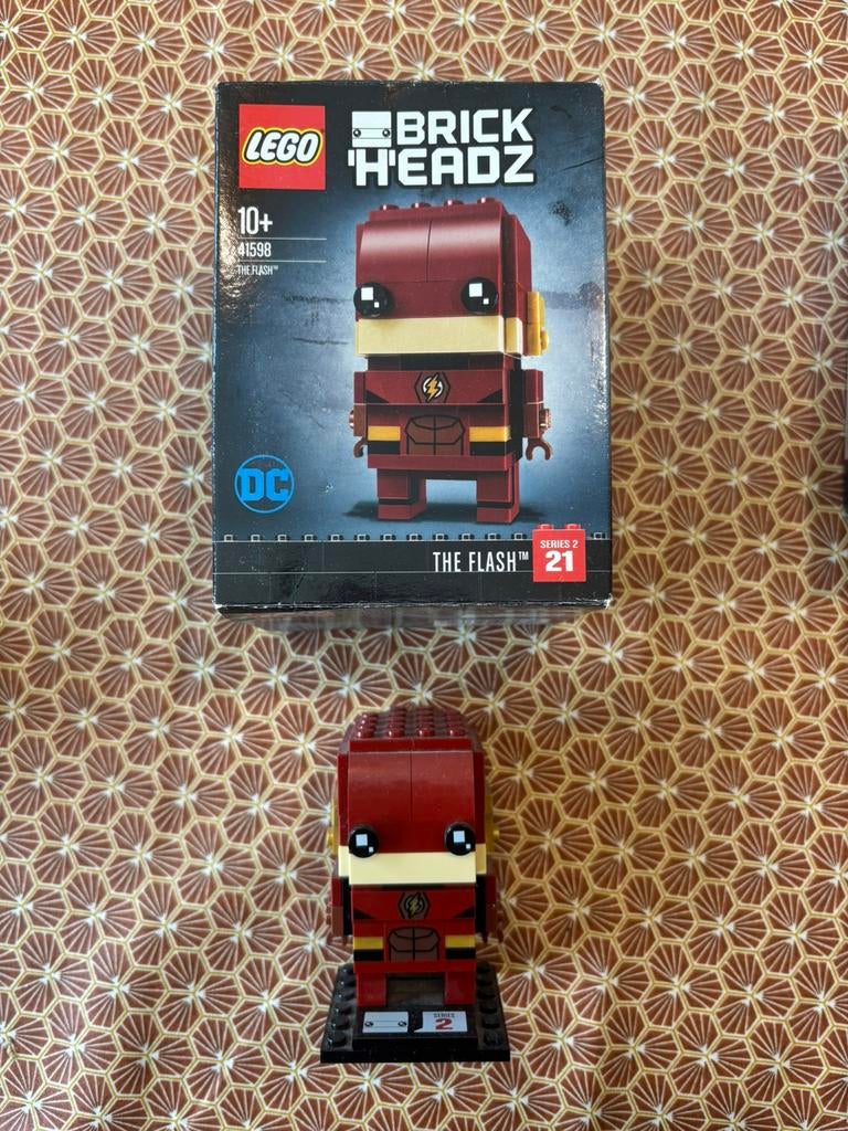 Lego Brickheadz The Flash 41598, Ophalen of Verzenden, Zo goed als nieuw, Complete set, Lego