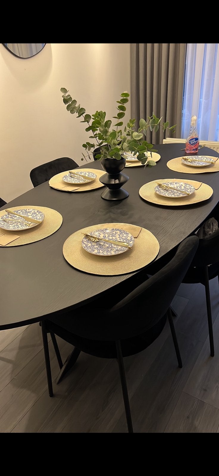 Kas20 eiken eettafel, Ophalen, Gebruikt, 200 cm of meer, 50 tot 100 cm