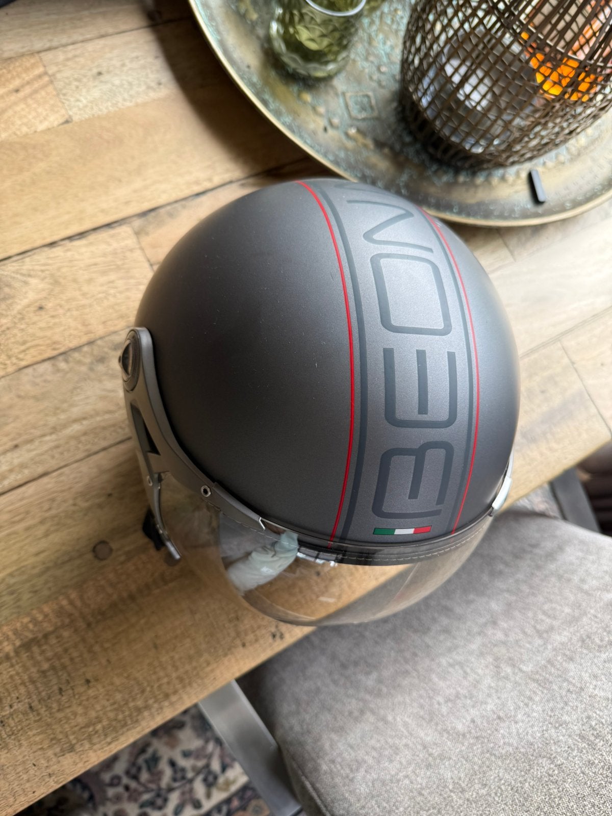 BEON helm, Fietsen en Brommers, Ophalen, Zo goed als nieuw
