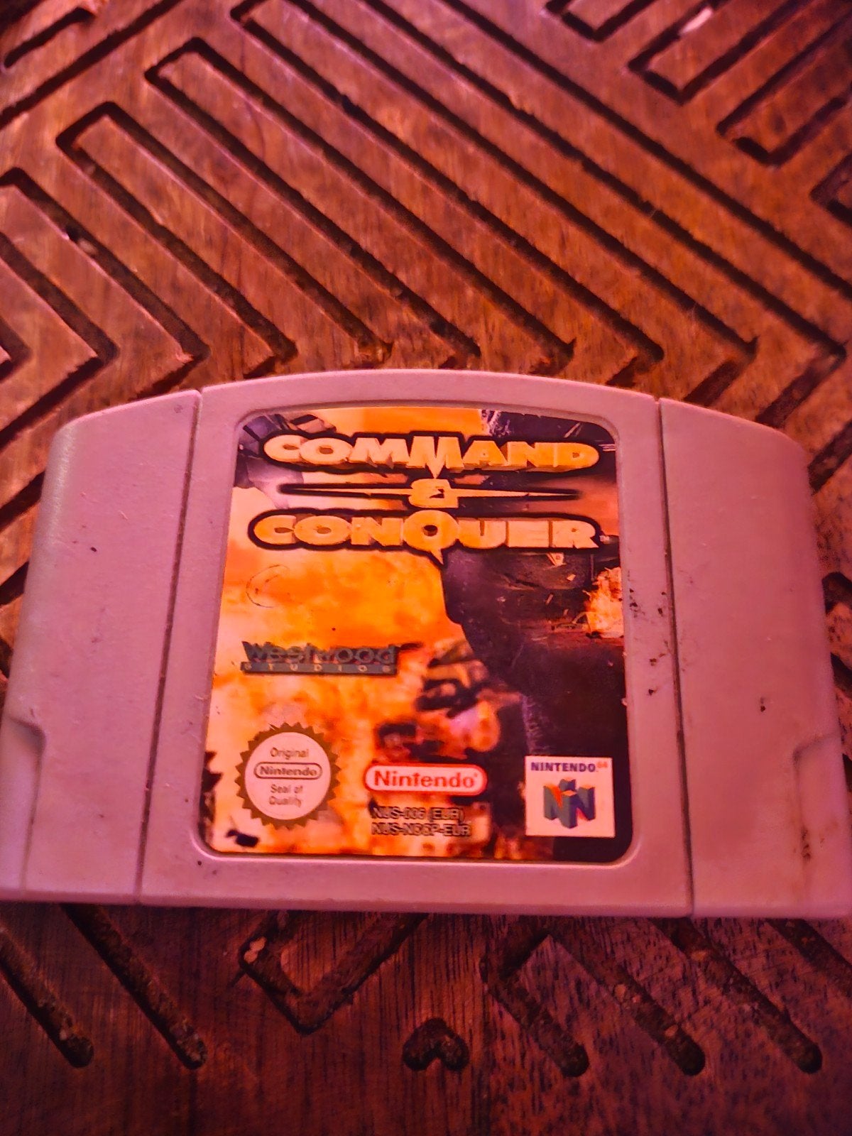Command & Conquer Nintendo 64 (N64) Game Cartridge, Spelcomputers en Games, Gebruikt, 1 speler, Ophalen of Verzenden, Strategie en Constructie