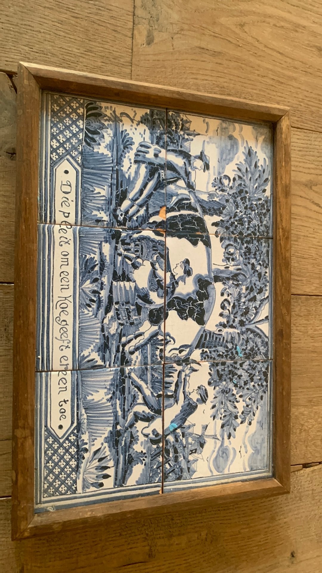 Delfsblauw delftsblauw tegels tableau westraven delfts blauw, Verzenden
