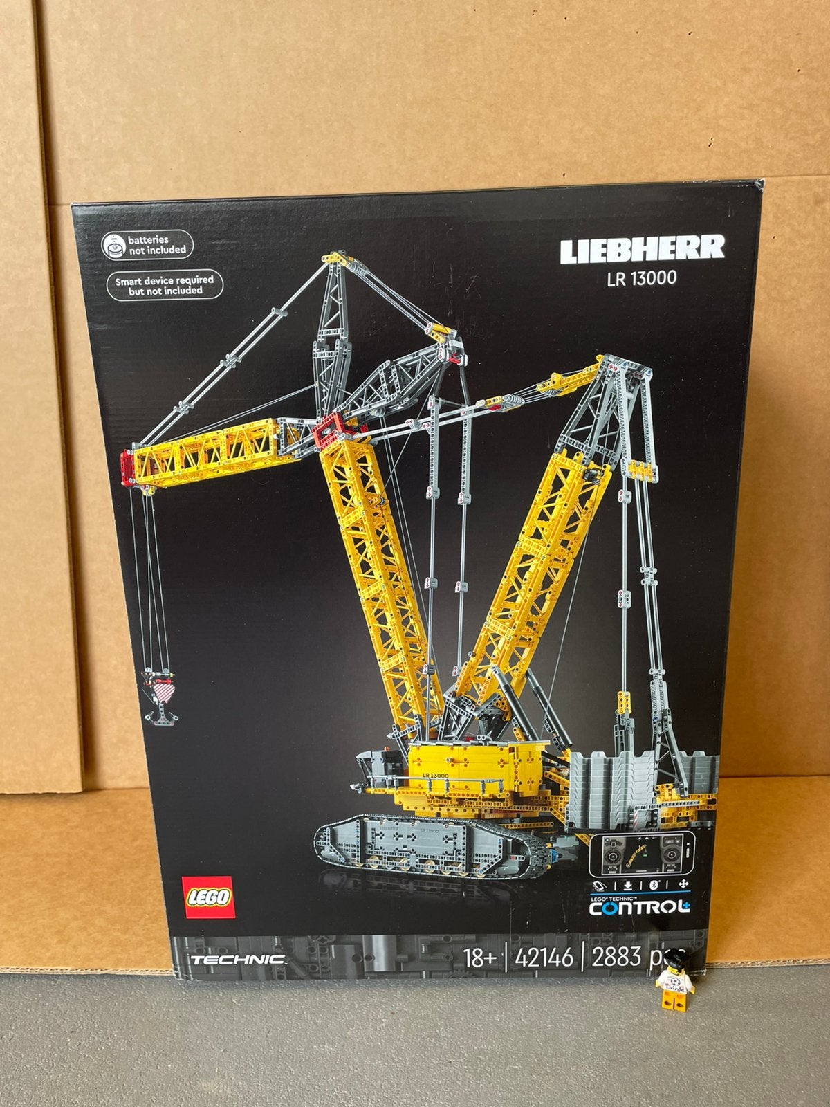 Lego set 42146 technic Liebherr rupsbandkraan LR13000, Lego, Nieuw, Ophalen of Verzenden, Technic