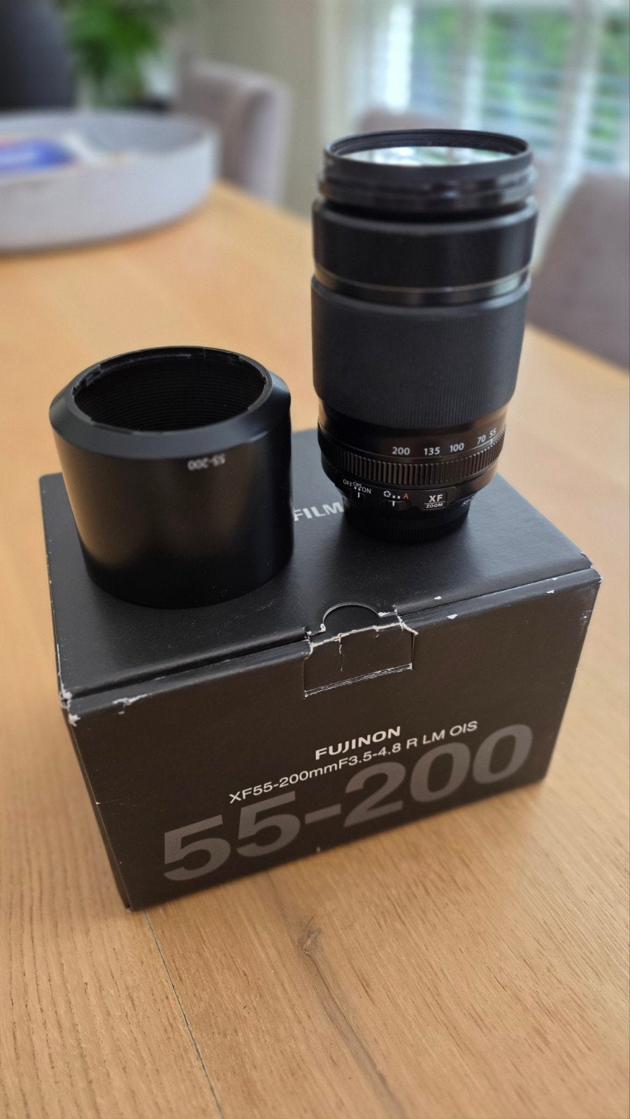 FUJIFILM FUJINON XF55-200mmF3.5-4.8 R LM OIS, Fujifilm, Zoom, Zo goed als nieuw, Fujifilm X-mount
