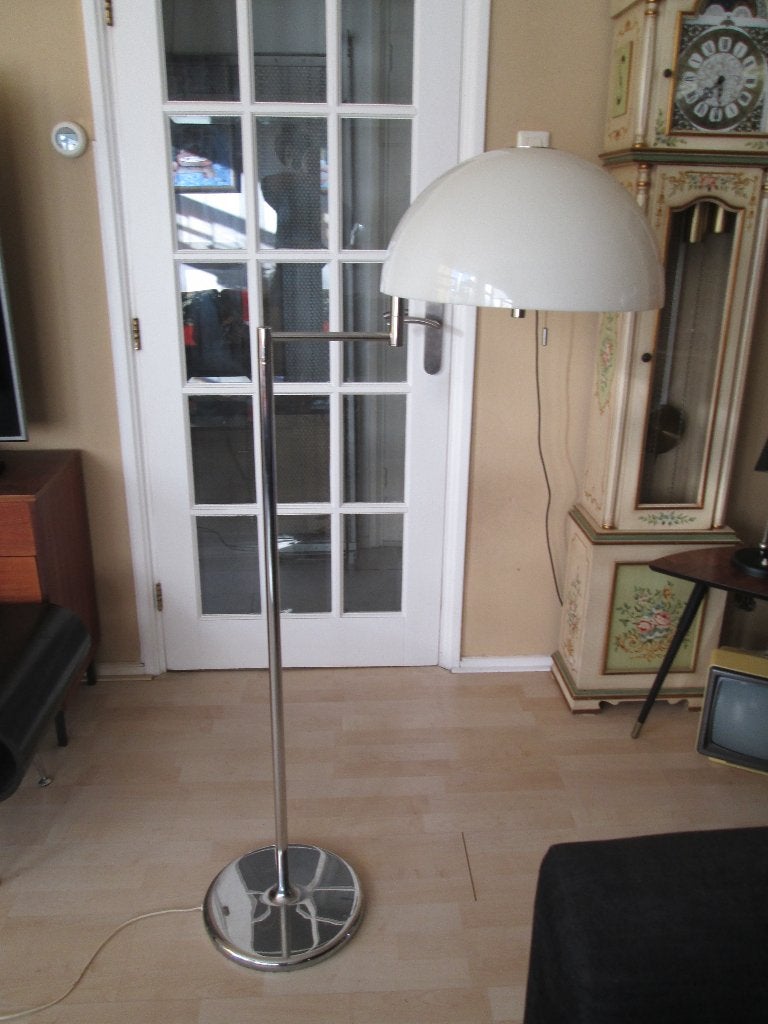 Vintage /Swiss Lamps International /Mushroom vloerlamp /1960, Huis en Inrichting, Lampen | Vloerlampen, Ophalen, Gebruikt, Metaal