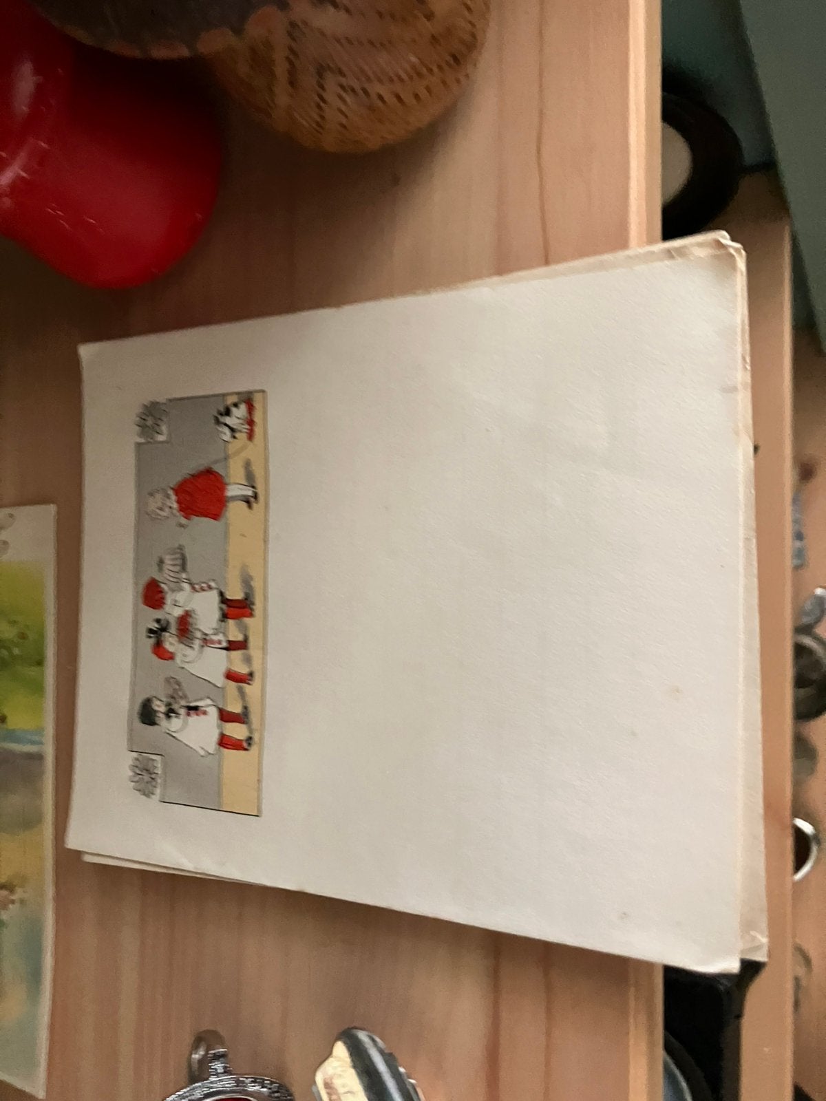 Antiek kinder postpapier, Ophalen of Verzenden