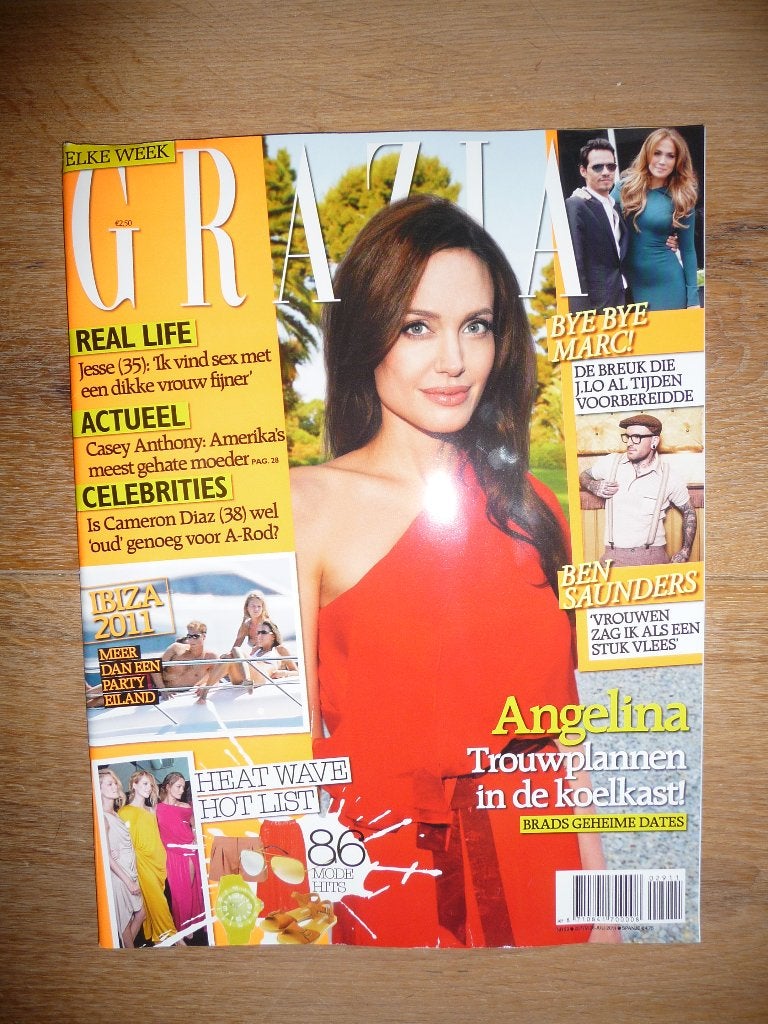 Tijdschrift: Grazia Nr. 29 (20 t/m 26 juli 2011), Ophalen of Verzenden, Gelezen, Glossy
