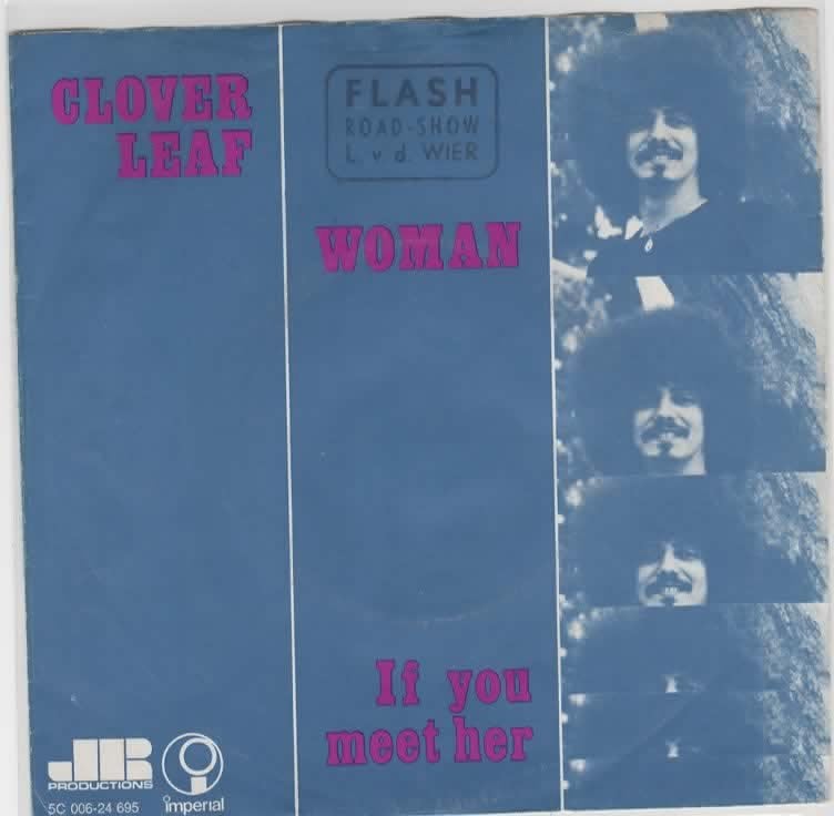 Nederbeat- Clover Leaf- Woman, Gebruikt, Verzenden, 7 inch, Beschermende buitenhoes