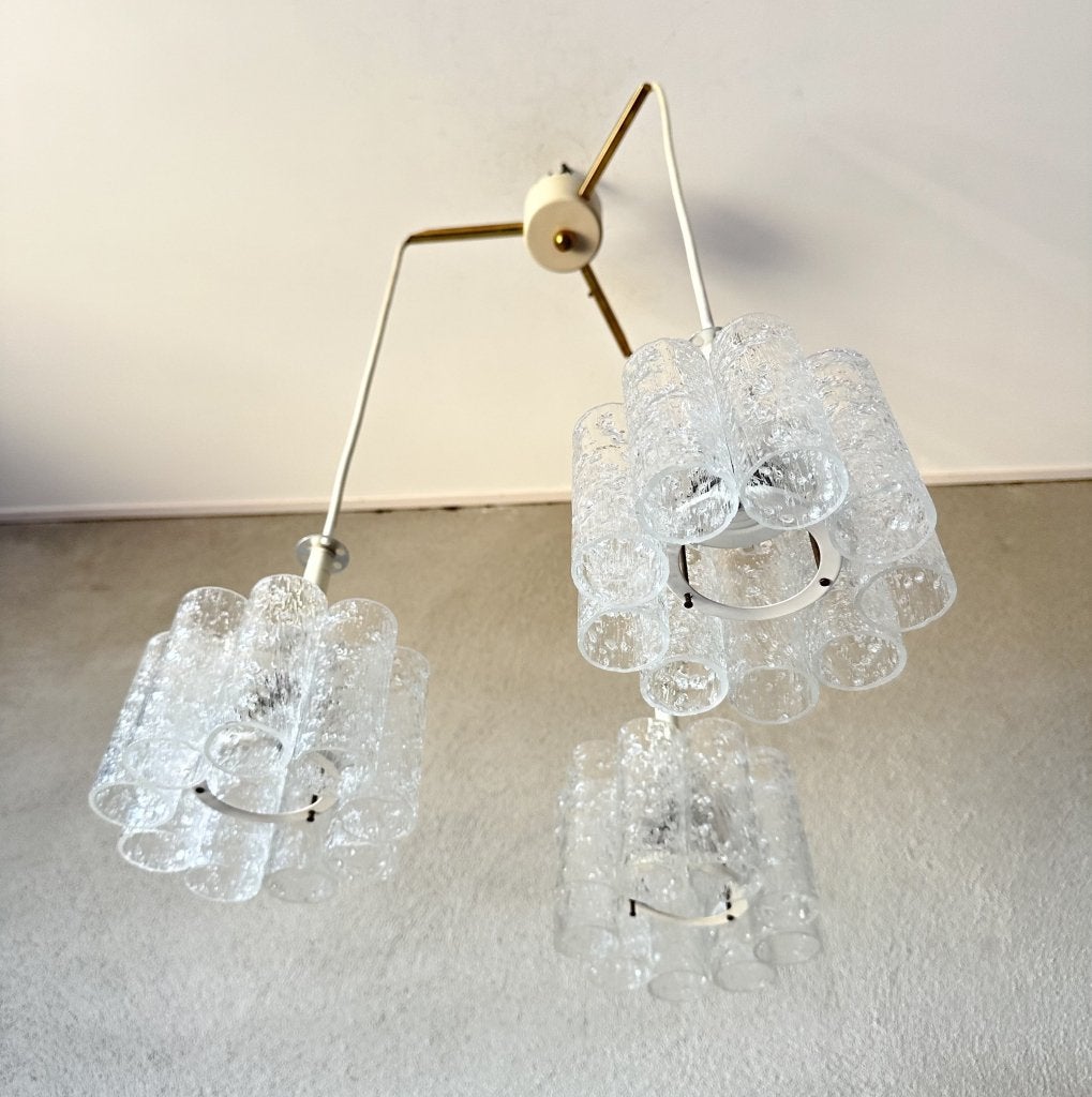 Vintage Doria cascade lamp, Niet ingevuld, Gebruikt, Mid century modern, Ophalen of Verzenden