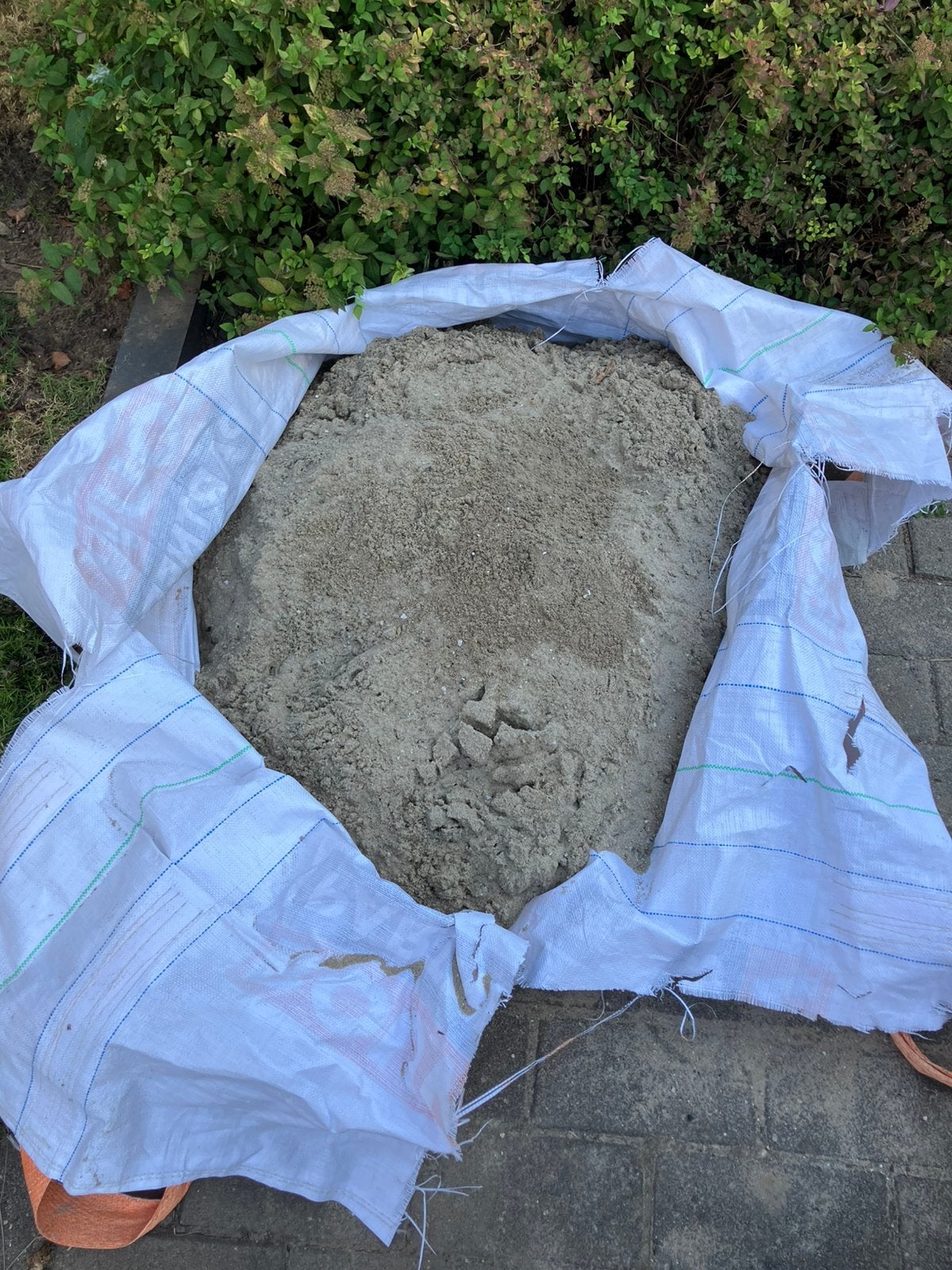 Metsel / voeg zand (3-4 kruiwagens), Tuin en Terras, Zand, Ophalen, Nieuw, Metselzand
