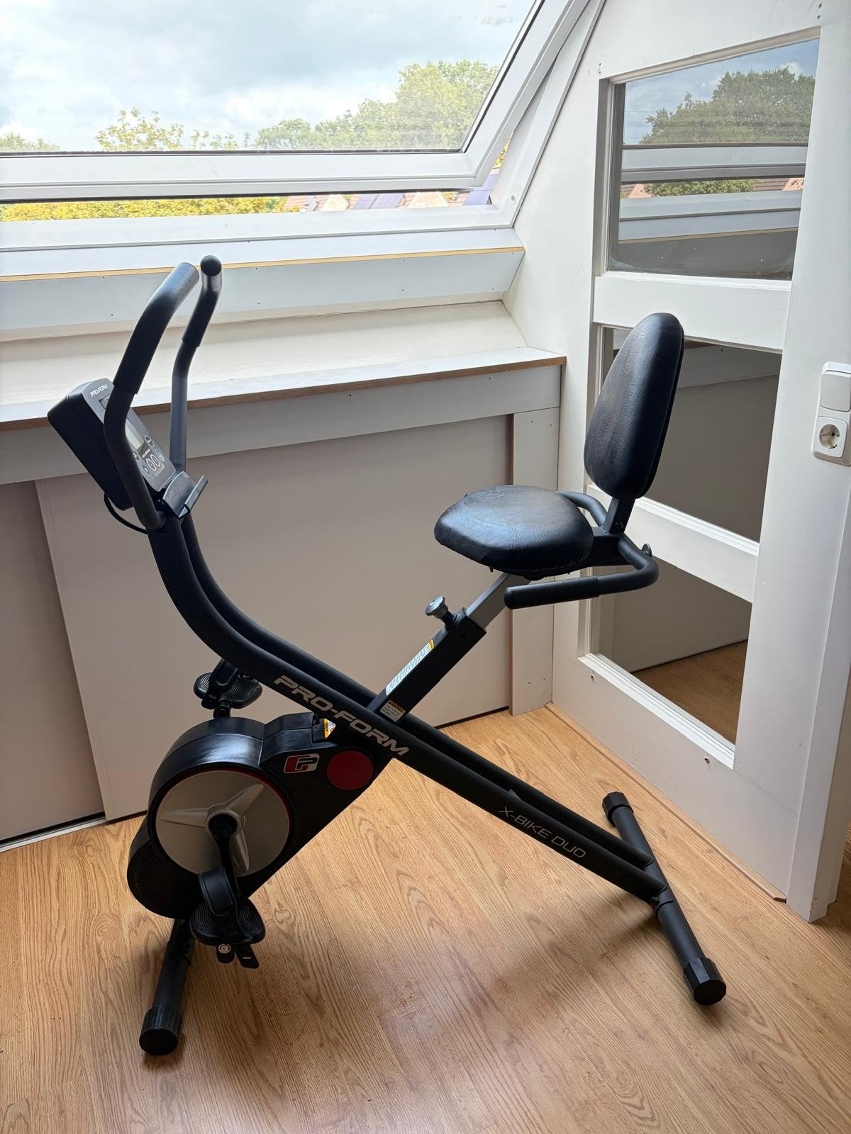 Pro-Form X-Bike Duo Hometrainer/Ligfiets, Gebruikt, Ophalen of Verzenden, Metaal, Benen