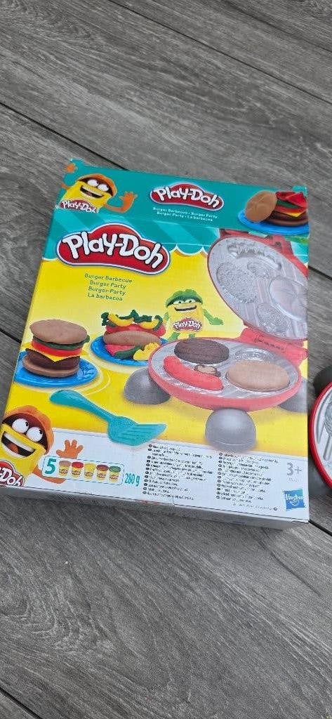 playdoh barbeque burger setje, Ophalen of Verzenden, Gebruikt