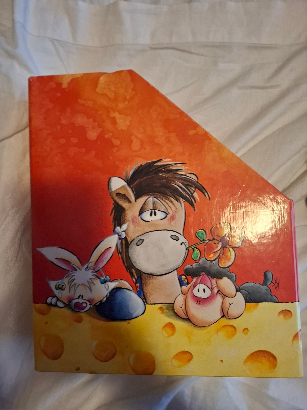Diddl's Kaasblad Tijdschriftenhouder, Ophalen of Verzenden, Verschillende figuren, Gebruikt, Overige typen