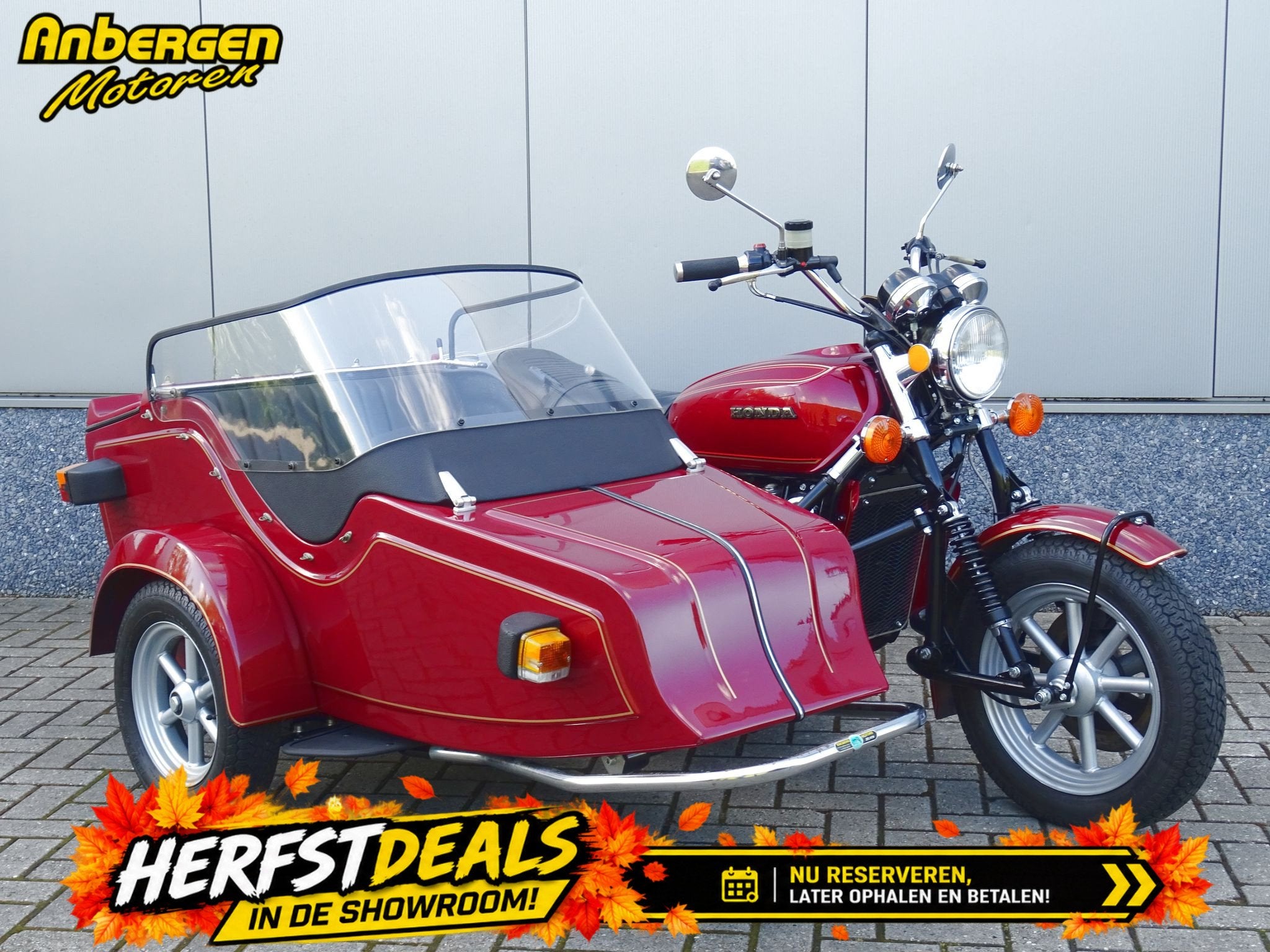 Honda GL 1000 GOLDWING ZIJSPAN (bj 1976), Motoren, Gebruikt, Meer dan 35 kW, Overig, 999 cc