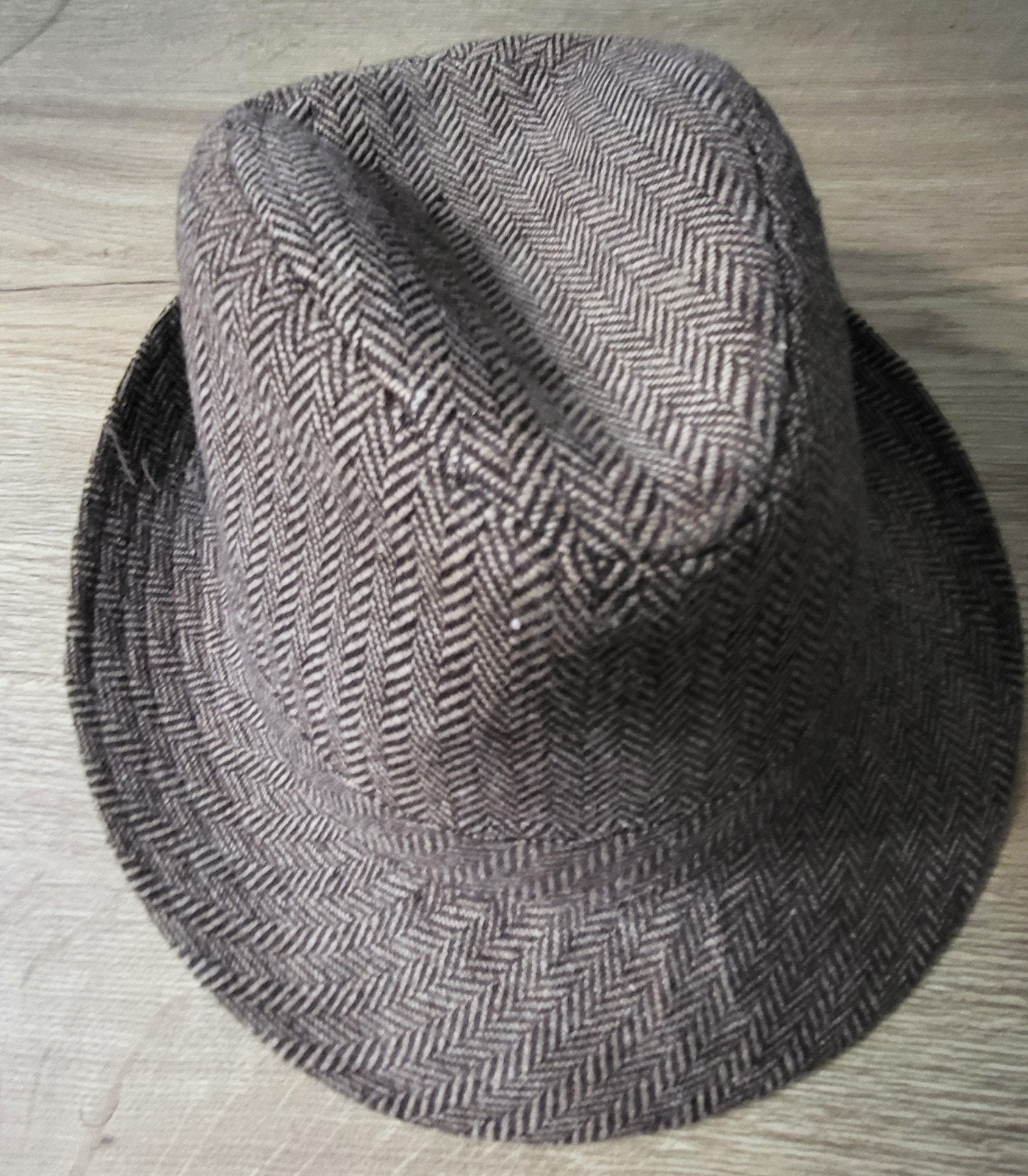 Fedora hoed in 2 kleuren, 100% polyester, wasbaar, Ophalen of Verzenden, Zo goed als nieuw, One size fits all, Hoed