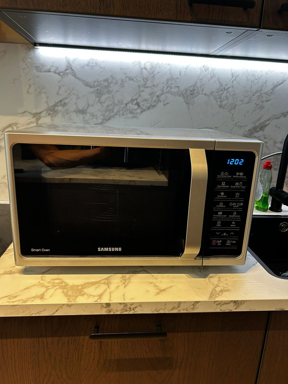 Samsung magnetron oven, Ophalen, Combimagnetron, Gebruikt, Draaiplateau