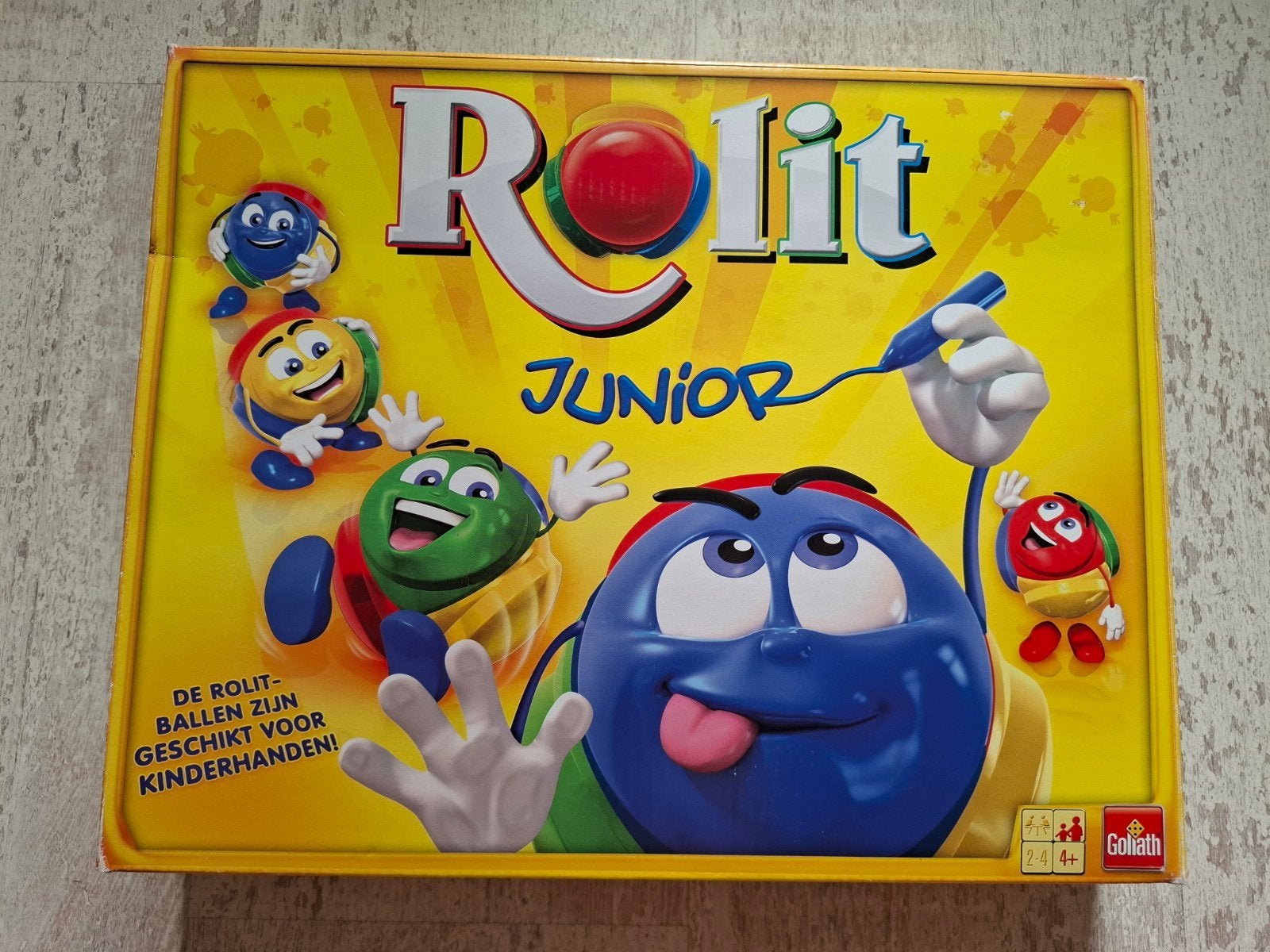 ROLIT junior spel met ballen, Een of twee spelers, Ophalen of Verzenden, Zo goed als nieuw