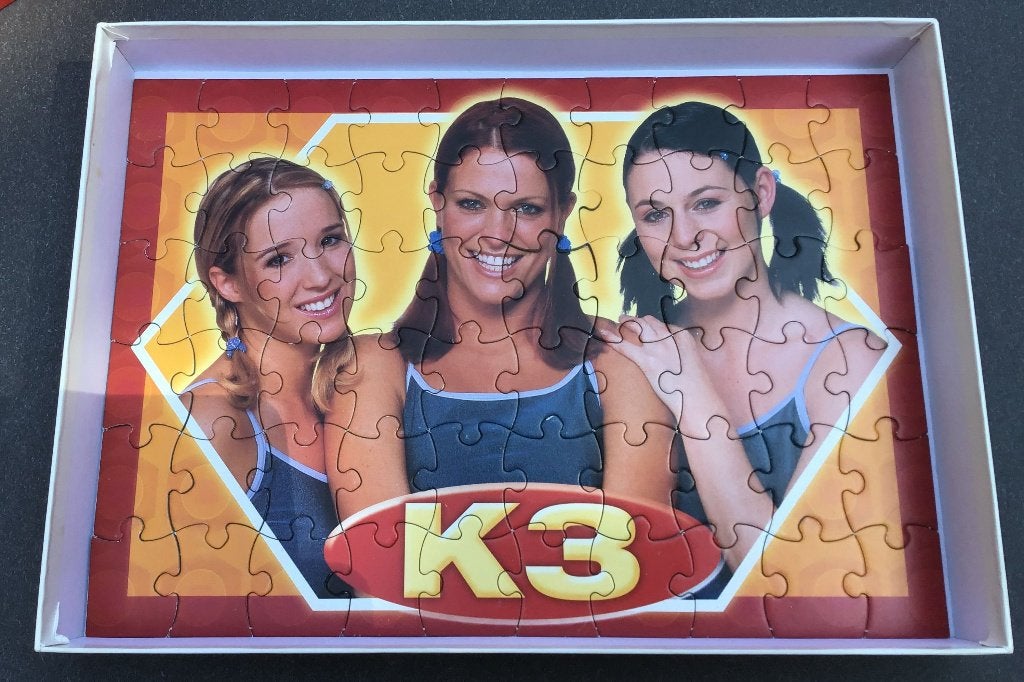 Puzzel K3 originals 60 stukjes, Ophalen of Verzenden, Meer dan 50 stukjes, Gebruikt, 4 tot 6 jaar