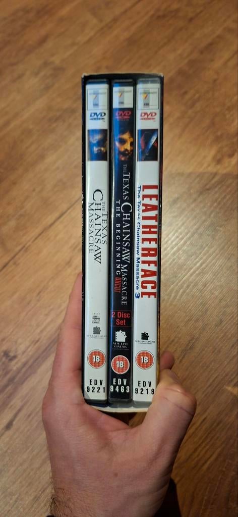 The Texas Chainsaw Massacre DVD Boxset - Leatherface, Gebruikt, Vanaf 16 jaar, Slasher, Boxset