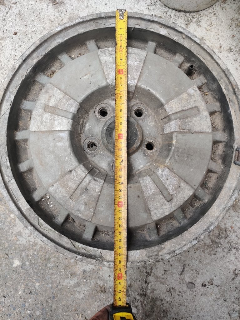5X Citroën cx aluminium velg (39cm: GEEN TRX VELG), Ophalen