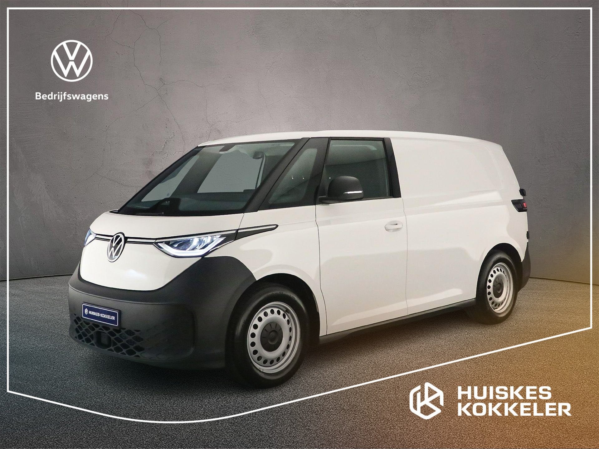 Volkswagen ID. Buzz Cargo Economy Limited Edition 190pk 59 k, Auto's, 2241 kg, Zwart, 190 pk, 59 kWh