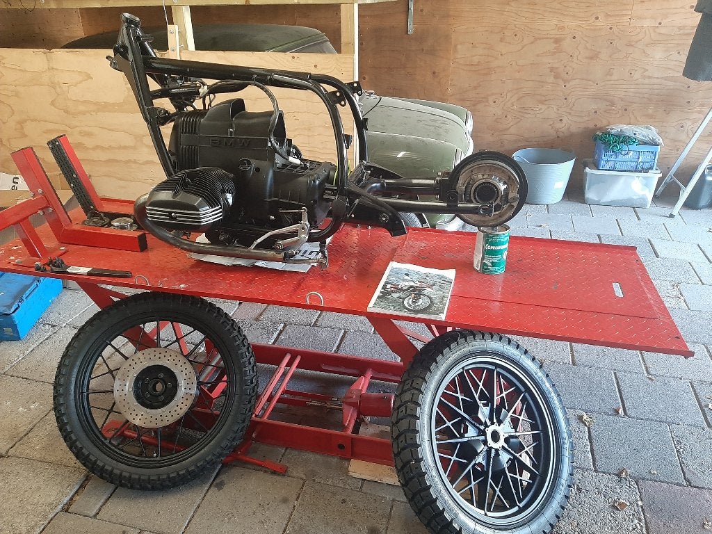 BMW R80/7 uit 1980 in onderdelen, Motoren, Ophalen, Gebruikt