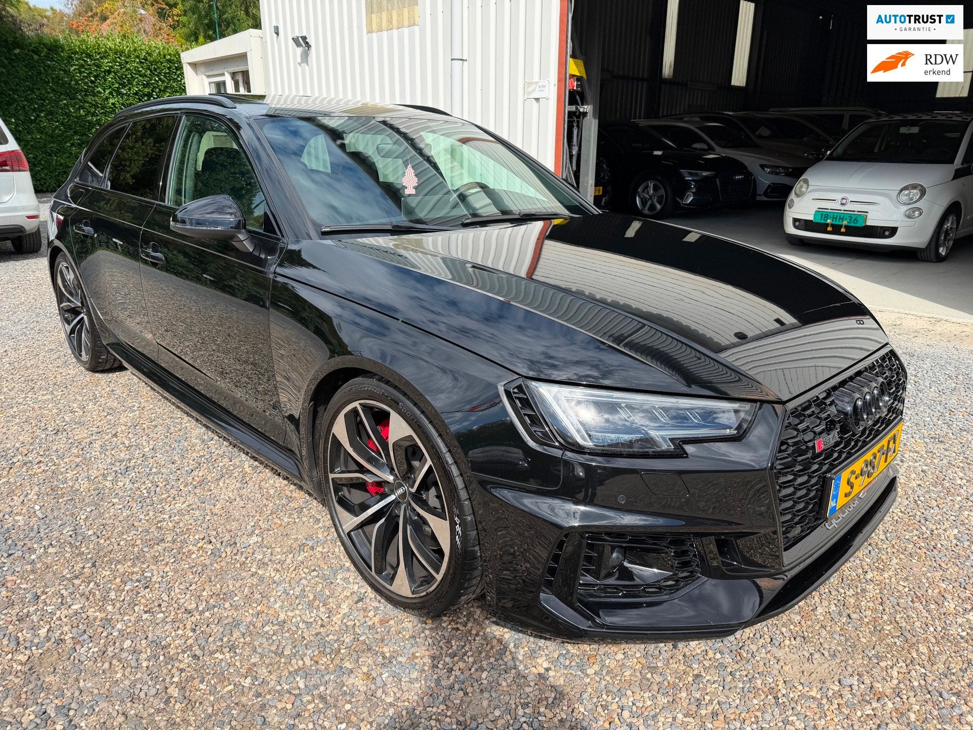 Audi A4 Avant 2.9 TFSI RS 4 quattro PANO.HUD.LEER.CLIMA.B&O., Automaat, Gebruikt, Zwart, Vierwielaandrijving