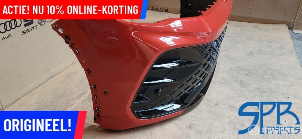 VW TIGUAN 571 CT1 R-LINE Voorbumper LB3B 6PDC BLACKPACK KRAS, Nieuw, Ophalen of Verzenden, Bumper, Volkswagen