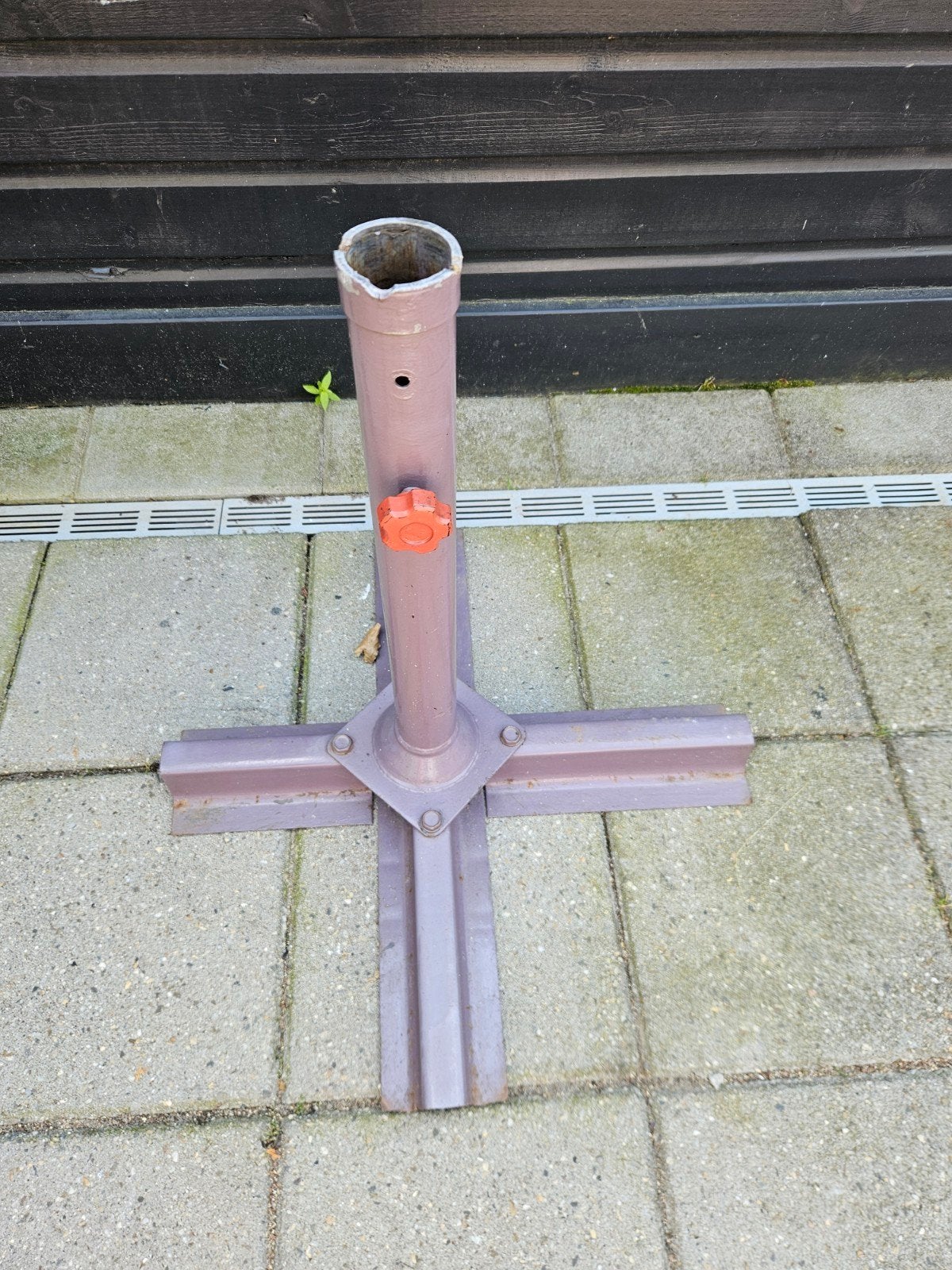 parasolvoet, Ophalen of Verzenden, Gebruikt, Minder dan 1 meter, Parasolvoet