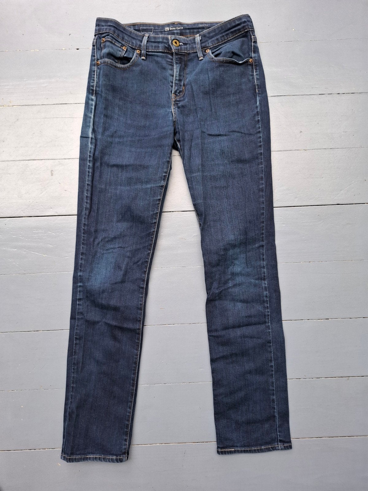 Spijkerbroek Levi's W29 - L32 blauw, Blauw, Ophalen of Verzenden, W28 - W29 (confectie 36), Gedragen