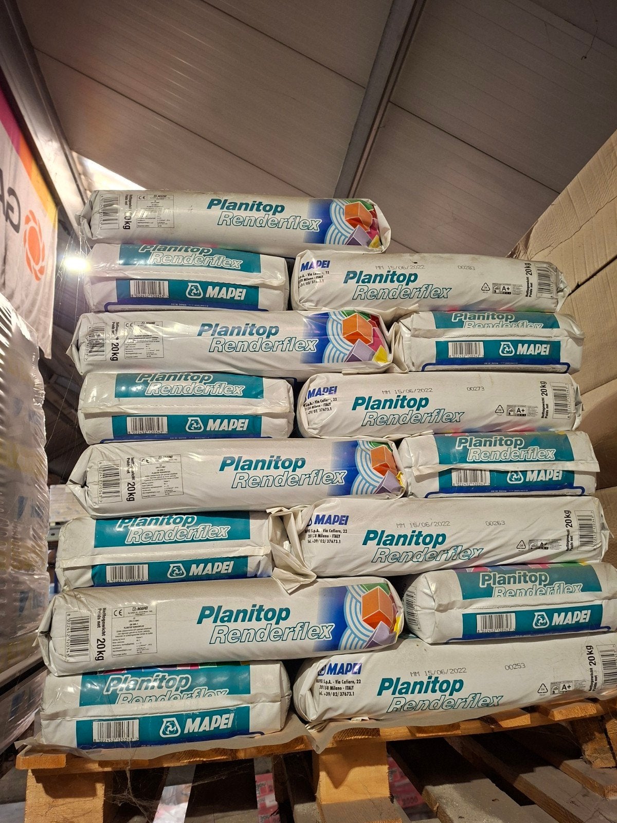 30 zakken mapei renderflex BIEDEN, Ophalen, Nieuw