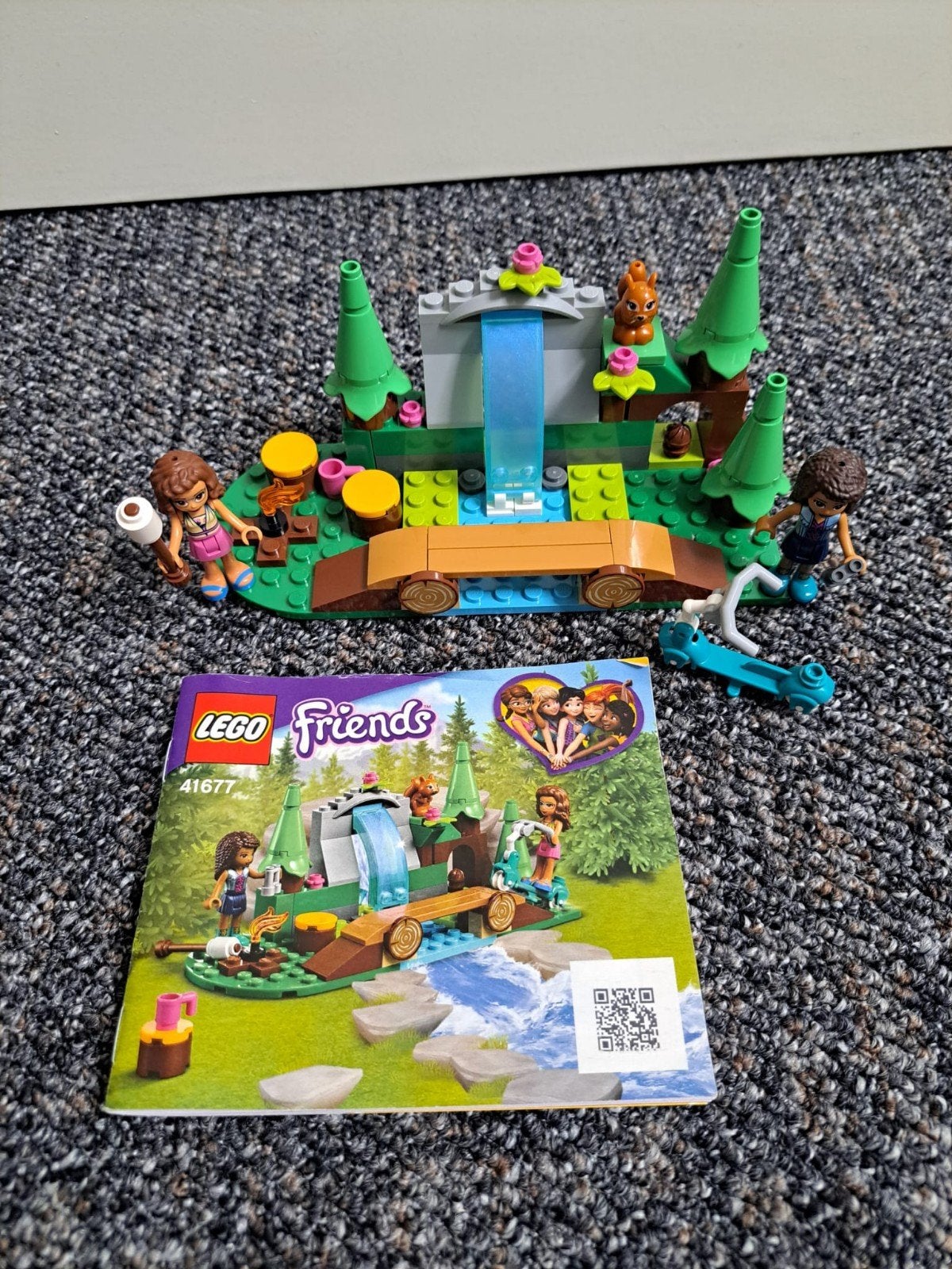 LEGO Friends 41677 Waterval in het bos (99% compleet), Ophalen, Gebruikt