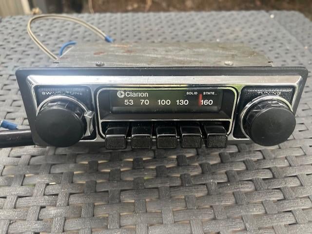 Vintage Clarion radio RE 150B, Ophalen of Verzenden, Zo goed als nieuw