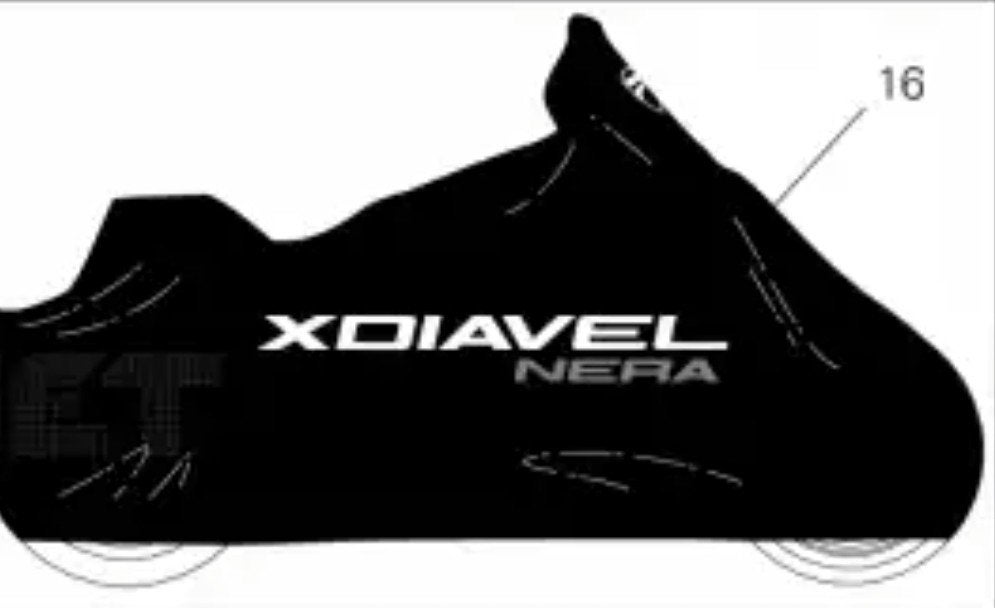 Originele Ducati Xdiavel (nera) indoor motorhoes, Ophalen of Verzenden, Nieuw