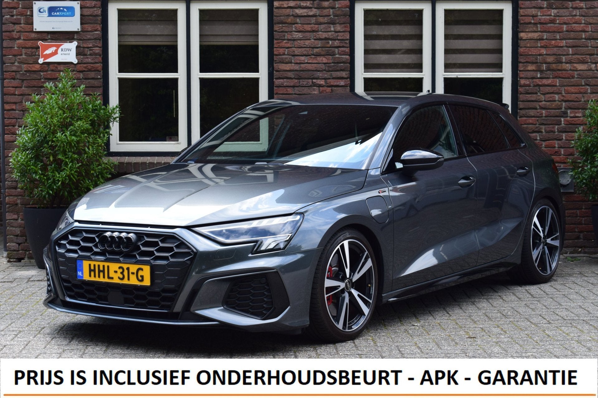 Audi A3 Sportback 45 TFSI 3X S line Competition Camera | Key, Gebruikt, 4 cilinders, Plug-in hybride, Hybride Elektrisch/Benzine