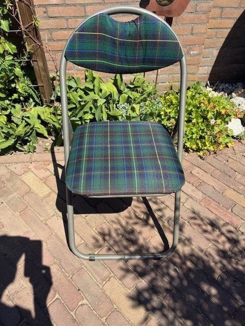 tuinstoelen, Ophalen of Verzenden, Gebruikt, Metaal, Inklapbaar