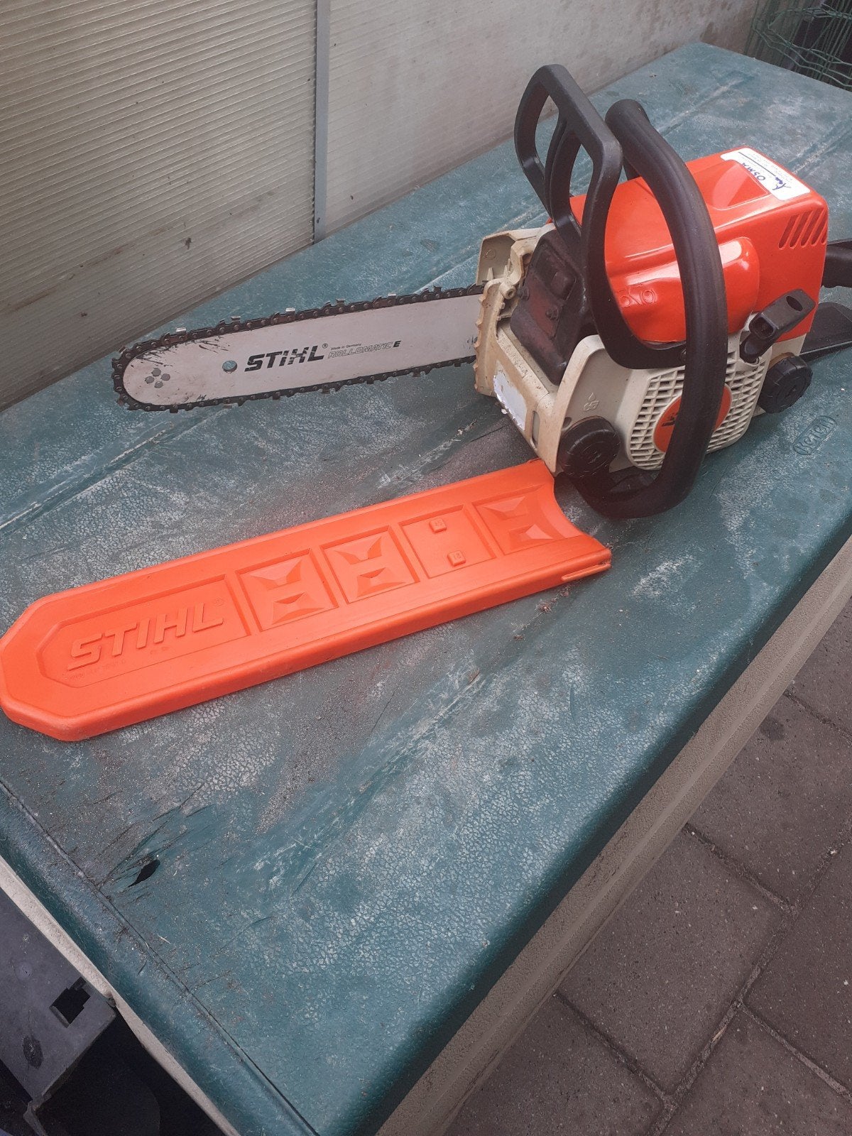STIHL MS 170 KETTINGZAAG OP BENZINE, Ophalen, 1200 watt of meer, Kettingzaag, 30 tot 70 mm